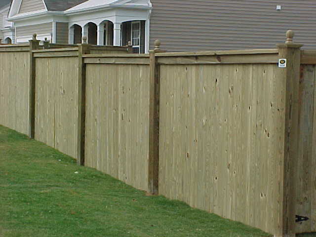 Cannonball Privacy Fence